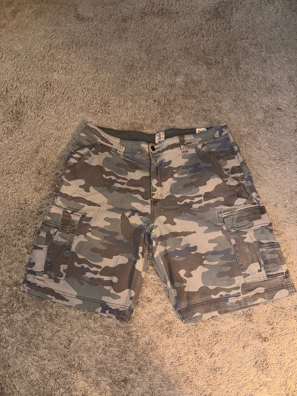 RedHead Men's Camo Cargo Shorts - Green & Tan